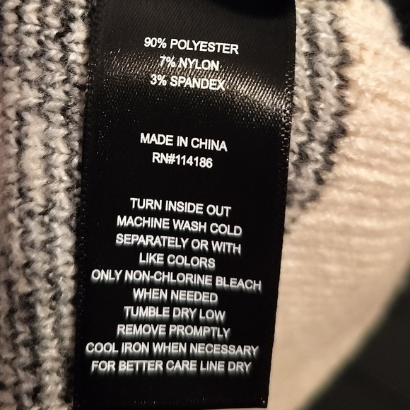 FRYE Oatmeal Heather Combo Fair Isle Knit Shawl Collar Cardigan Sweater L NEW - Picture 5 of 5